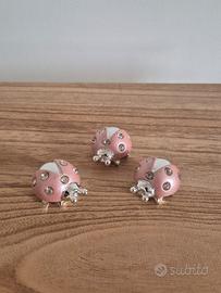 10 pezzi bomboniere  Coccinelle portafortuna 