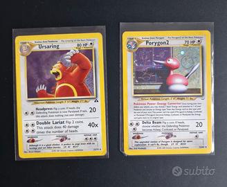Ursaring e Porygon2 - Neo Discovery e Revelation
