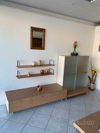 SOGGIORNO IN ROVERE CHIARO