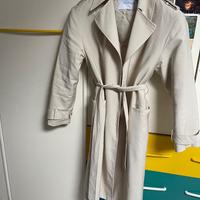 Trench panna con giacchino rimovibile