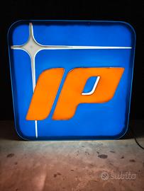 Insegna luminosa IP Carburanti Originale Vintage