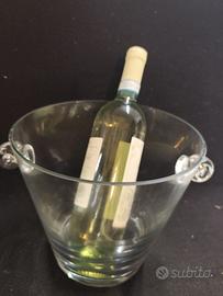 glacette ITALESSE MD.90 in vetro - anni 1990/2000