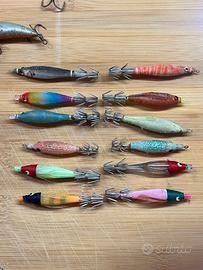 Totanare artificiali spinning eging tataki