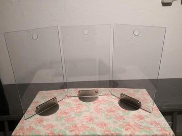 Parascintille per camino in acciaio