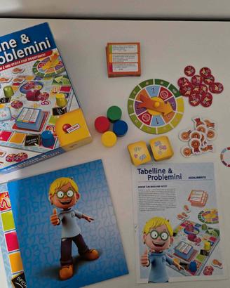 Gioco da tavolo "Tabelline & Problemini" Lisciani
