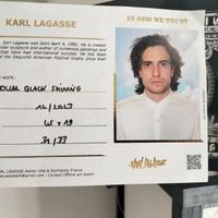 Karl Lagasse One dollar black Shinning