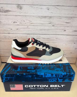 Sneakers Cotton Belt Uomo Taglia 44 Nylon Mesh