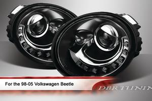 Fari Daylight LED VW NEW BEETLE 06-11 NERI