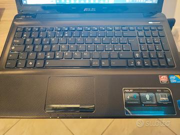 notebook Asus KJ52 Intel core i3