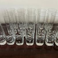 SET BICCHIERI CRISTALLO DA WHISKY LIQUORE BIBITA