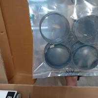 Panca addominali con aste per bilancieri 