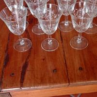 BICCHIERI CRISTALLO VINTAGE 