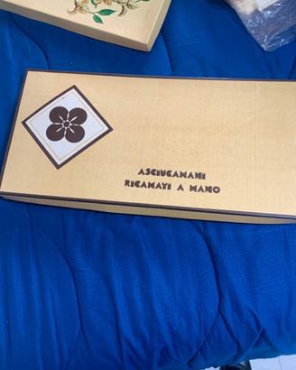 Set asciugamani in lino
