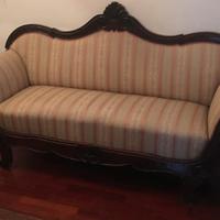 Divano  antico a barca