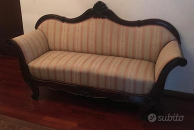 Divano  antico a barca