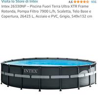 Piscina intex fuori terra 549x132