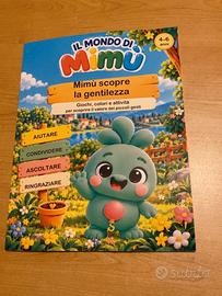 Mimù libro attività bambini 4-6 anni