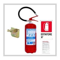 Estintore a Polvere Kg 6