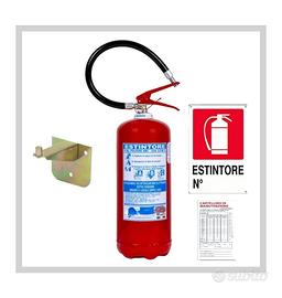 Estintore a Polvere Kg 6