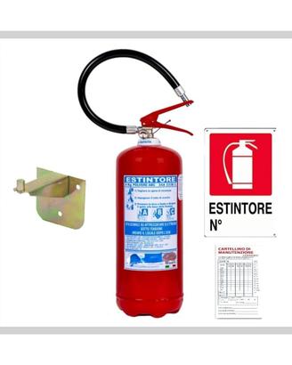 Estintore a Polvere Kg 6