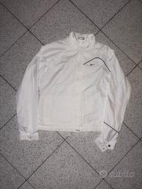 Giacca a vento Nike bianca
