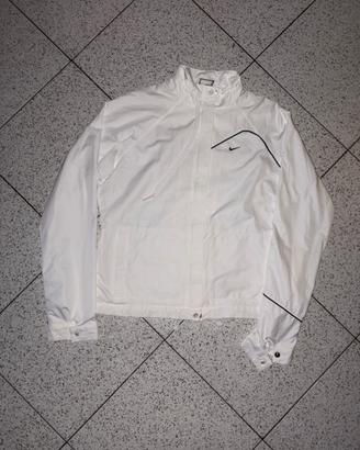 Giacca a vento Nike bianca