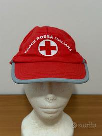 Cappellino estivo Croce Rossa Italiana (CRI)