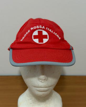 Cappellino estivo Croce Rossa Italiana (CRI)