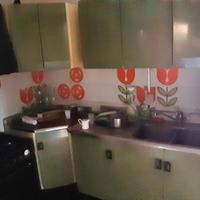 cucina in metallo vintage