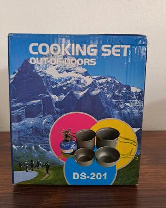 Set pentolini da campeggio