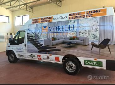 Furgone Ford Transit passo lungo  tetto alto 