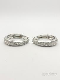 ORECCHINI oro18 kt diamanti