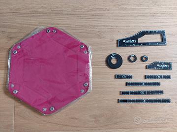 Lancia dadi e righelli di misurazione
