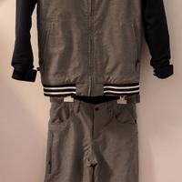 Completo snowboard/sci Burton