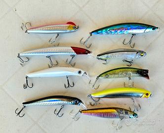 Spinning spigola artificiali