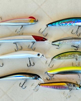 Spinning spigola artificiali