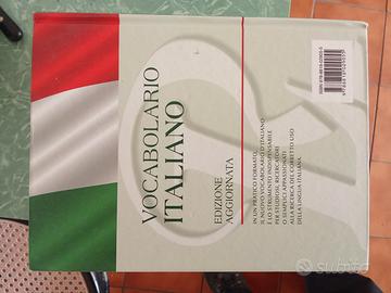 1 vocabolario d'italiano e un vocabolario d'ingles