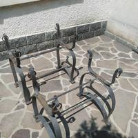 Fioriere in ferro battuto