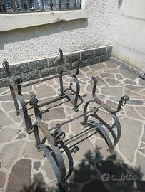 Fioriere in ferro battuto