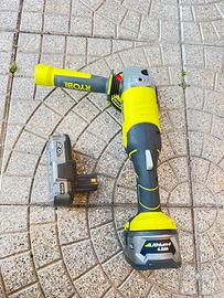 Smerigliatrice ryobi 18 volt leggere bene