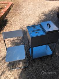 BOLLITORE - CUCINA PROFESSIONALE 2 POZZETTI