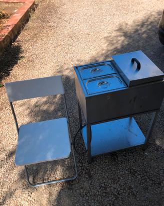 BOLLITORE - CUCINA PROFESSIONALE 2 POZZETTI