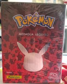Monete ORO ed ARGENTO Pikachu Poste Italiane