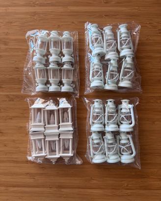 24 Mini Lanterne LED Decorative