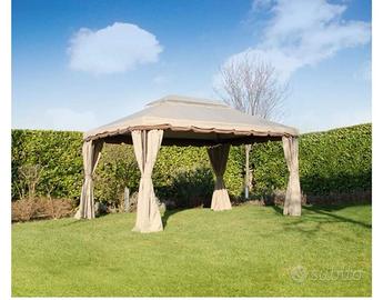 Gazebo in alluminio verniciato 3x3m