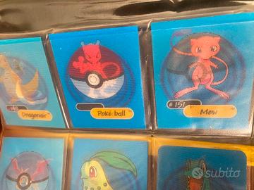 Carte Lenticolari Pokémon Yoga MEW più astuccio e 