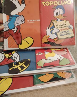 Fumetti cartoncino e ristampe libretti Walt Dysney