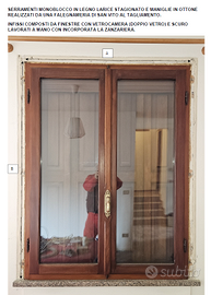 INFISSI IN LEGNO DI LARICE