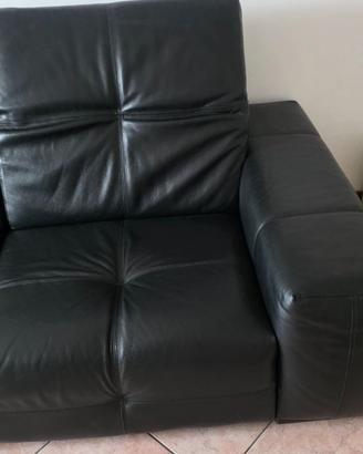 Divano in pelle Divani&Divani by Natuzzi