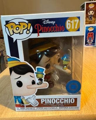 Funko Pop Disney Pinocchio con il grillo Exclusive